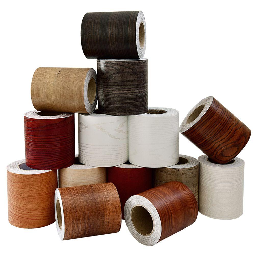 Водонепроницаемый плинтус самоклеящийся деревянный плинтус талия обои настенные наклейки бордюр