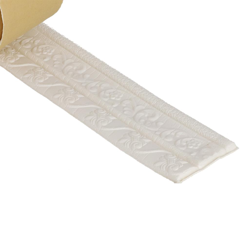 Плинтус Плинтус ПВХ Стикер Стены Водонепроницаемый Белый B